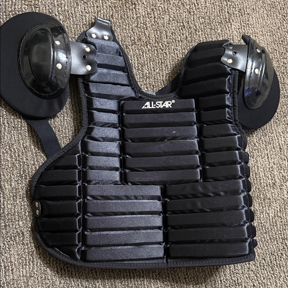 All-Star Black Catcher's Chest Protector